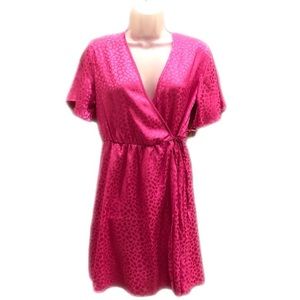 QED London Silk Pink Tunic Dress
